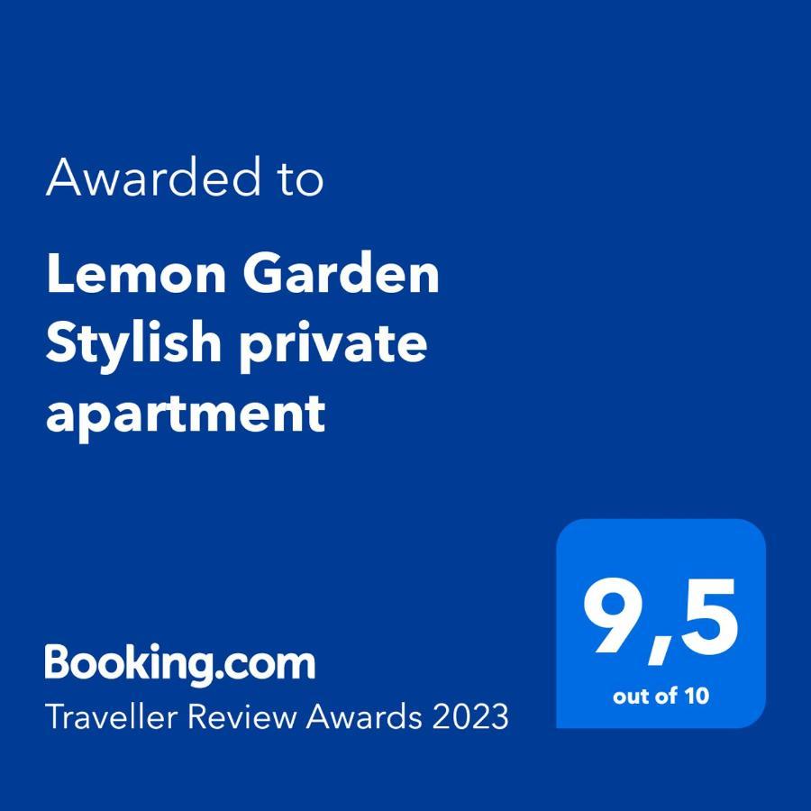 קלמאטה Lemon Garden Stylish Private Apartment מראה חיצוני תמונה